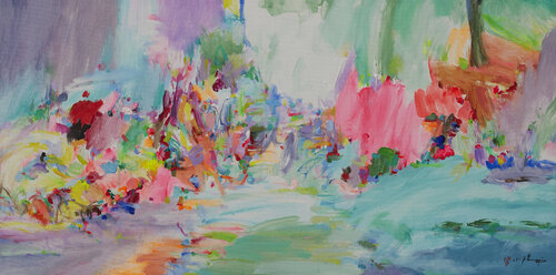 A joyful world von Xiaoyang Galas, Malerei kaufen auf Singulart
