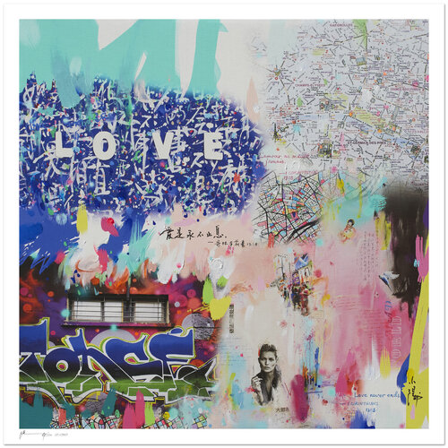 Love never ends - Impression d'art Xiaoyang Galas