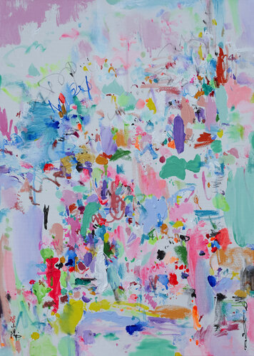 Fun time di Xiaoyang Galas, Pittura in vendita su Singulart