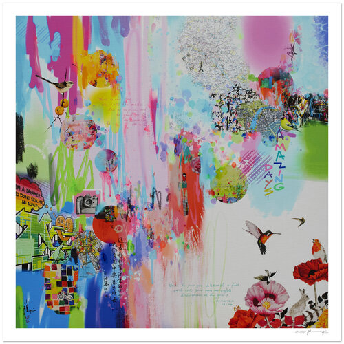 Amazing days II - Impression d'art by Xiaoyang Galas, 인쇄 for Sale on Singulart