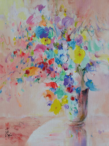 In silence von Xiaoyang Galas, Malerei kaufen auf Singulart