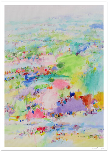 Breathe - Impression d'art van Xiaoyang Galas, Afdruk te koop op Singulart