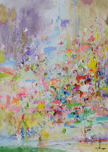 Children of God by Xiaoyang Galas, 油畫 for Sale on Singulart
