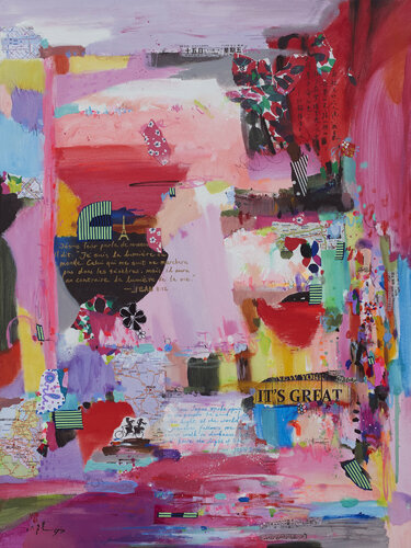 It's great - Impression d'art von Xiaoyang Galas, Druck kaufen auf Singulart