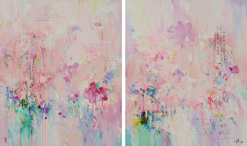 Feeling by Xiaoyang Galas, Painting for Sale on Singulart