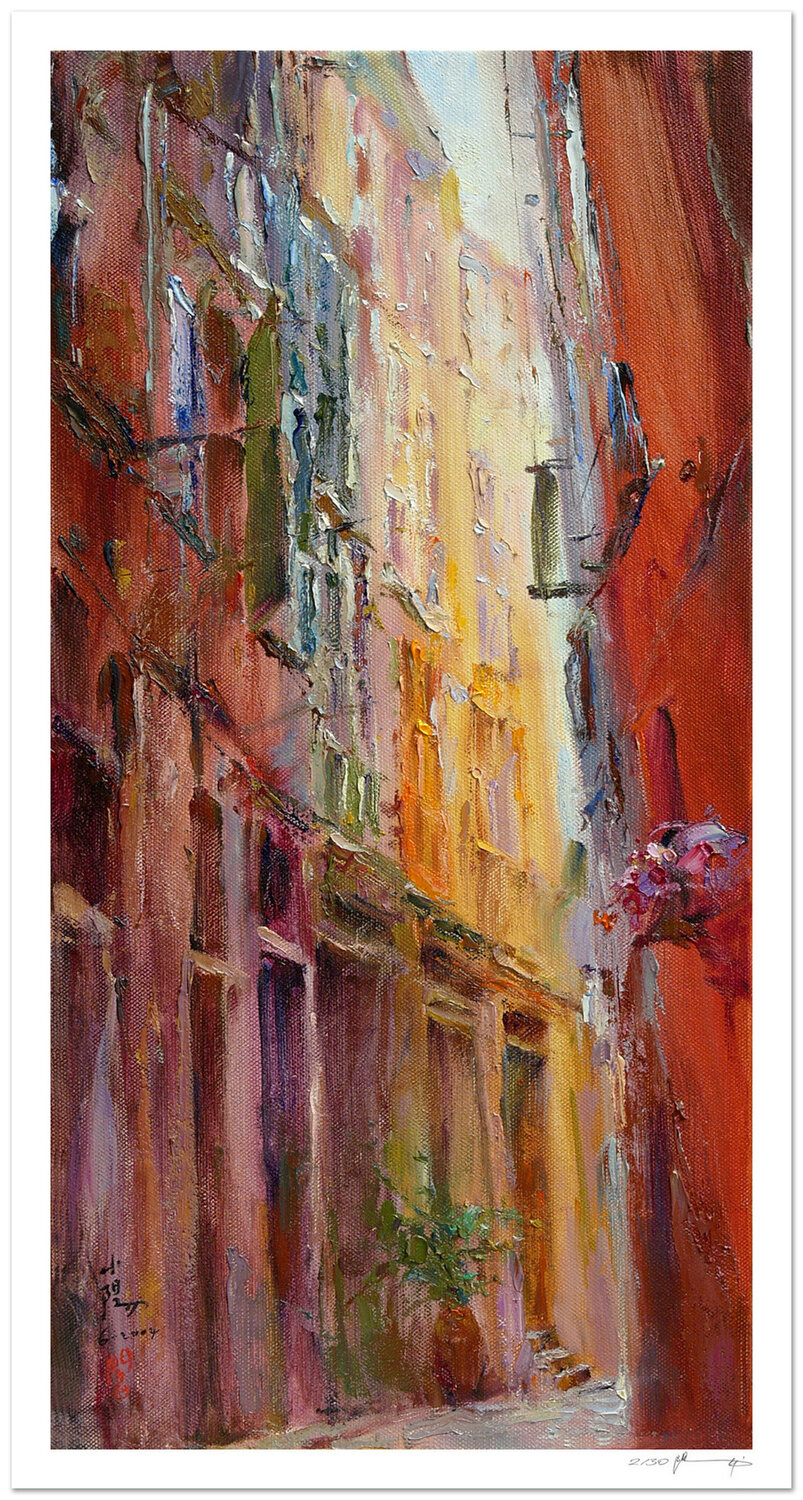 Promenade in Italy II - Impression d'art Xiaoyang Galas