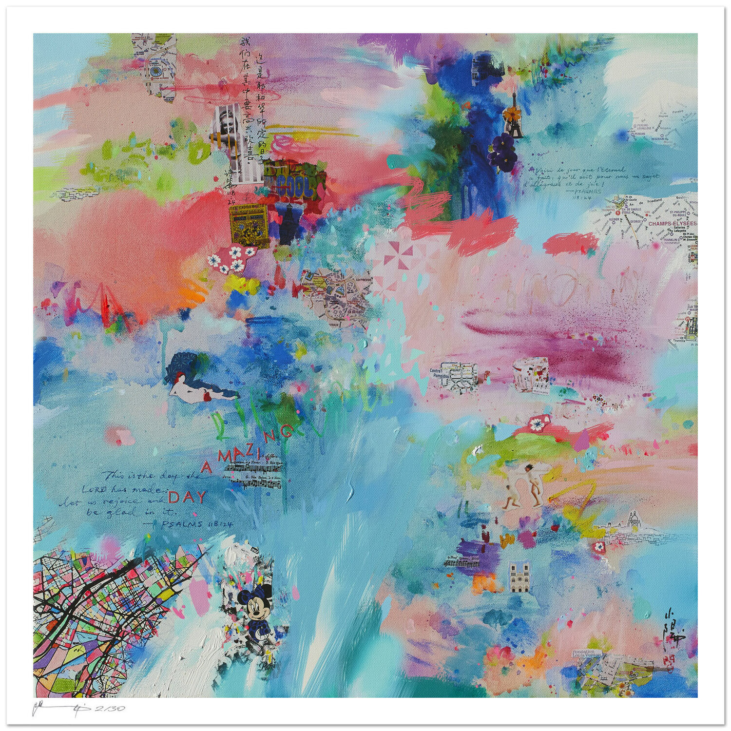 Amazing day in Paris II - Impression d'art Xiaoyang Galas