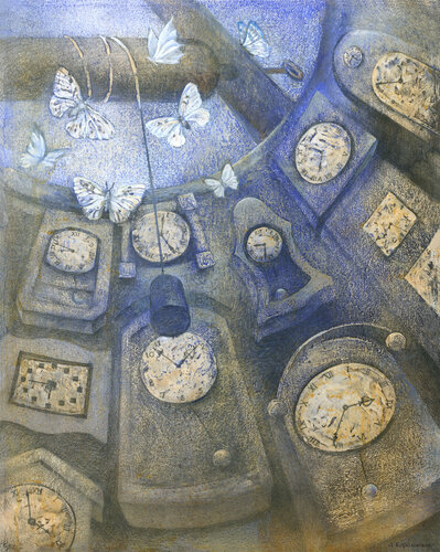 The Well Of Time di Lana Korolievskaia, Stampa in vendita su Singulart
