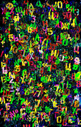 Unspoken words 1.3 by Lana Korolievskaia, 인쇄 for Sale on Singulart