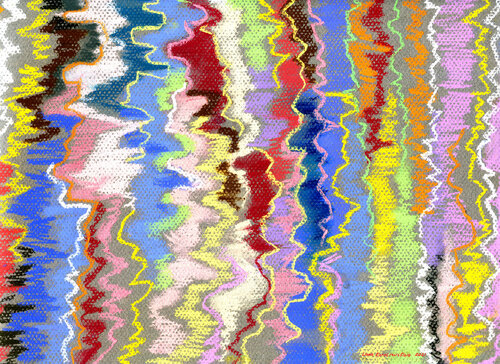 Vibrations of unity von Lana Korolievskaia, Druck kaufen auf Singulart