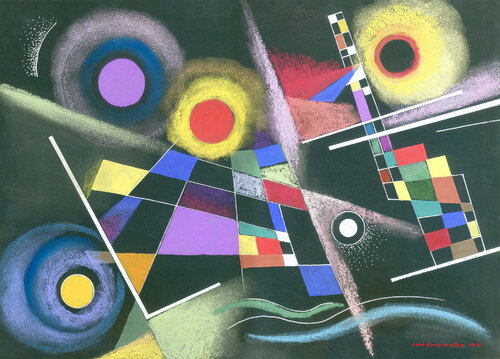 Suprematist composition №2 Lana Korolievskaia
