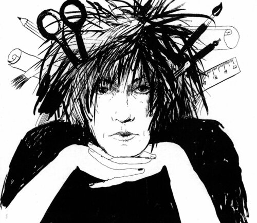 Self-portrait Lana Korolievskaia