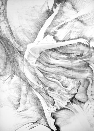 Motion von Lana Korolievskaia, Zeichnungen kaufen auf Singulart