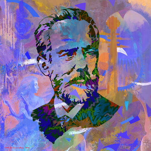 P.I. Tchaikovsky by Lana Korolievskaia, Print for Sale on Singulart