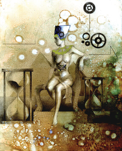 Priestess Maat by Lana Korolievskaia, Print for Sale on Singulart