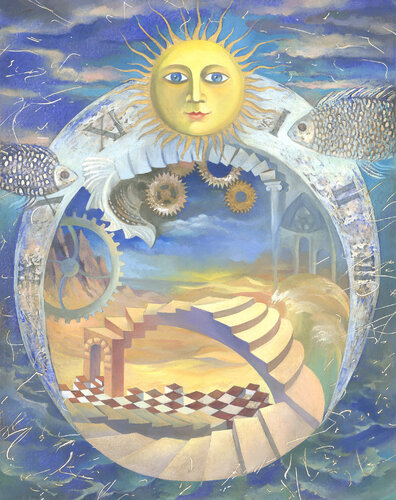 Pisces era sunset di Lana Korolievskaia, Stampa in vendita su Singulart