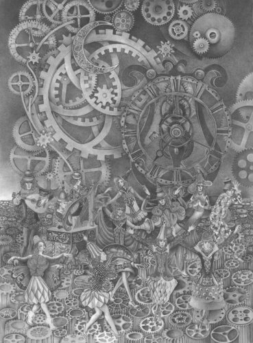 Everyday entertainment di Lana Korolievskaia, Disegno in vendita su Singulart