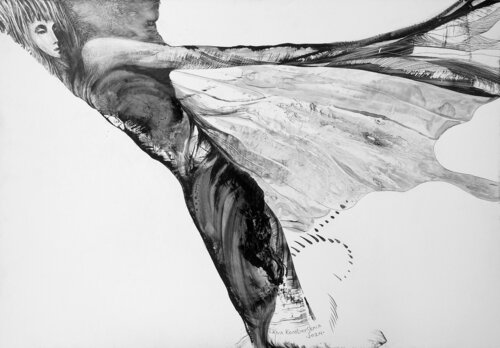 Pixie par Lana Korolievskaia, Dessin en vente sur Singulart