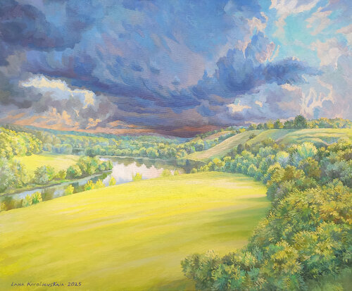Calm before the summer thunderstorm Lana Korolievskaia