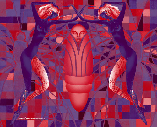 Birth of Aquarius age in the infrared and infra-blue spectrum Lana Korolievskaia