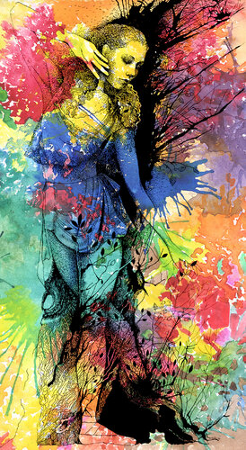 Colorful awakening von Lana Korolievskaia, Druck kaufen auf Singulart