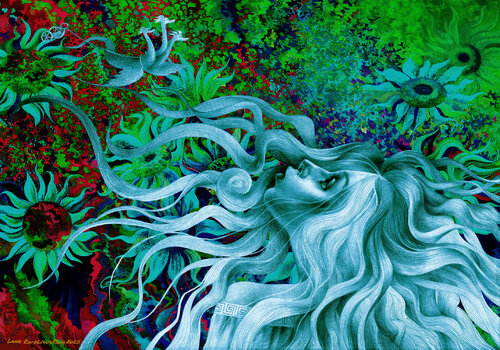 Inversion of Release from the Power of Dark Archetypes #1 von Lana Korolievskaia, Druck kaufen auf Singulart