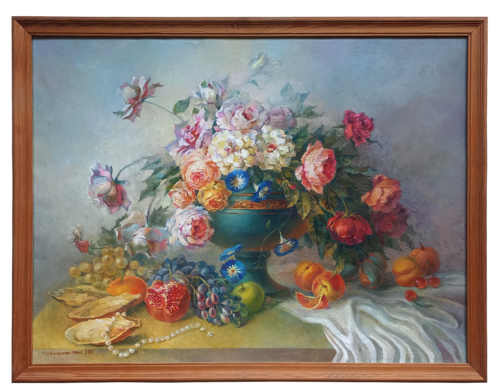 Roses di Lana Korolievskaia, Pittura in vendita su Singulart