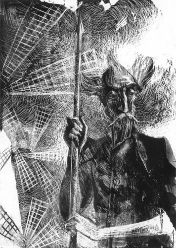 Don Quixote von Lana Korolievskaia, Druck kaufen auf Singulart
