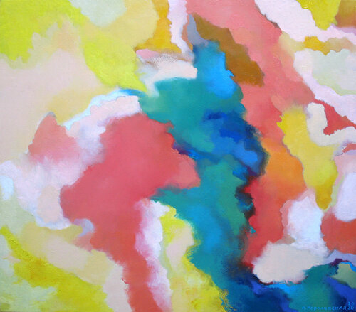 Color Meditation von Lana Korolievskaia, Malerei kaufen auf Singulart