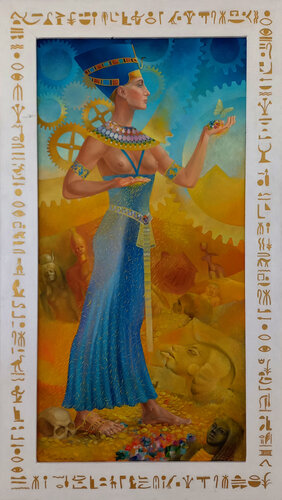 Allegory of continuity di Lana Korolievskaia, Pittura in vendita su Singulart