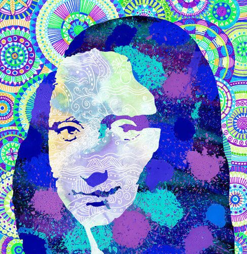 Eclectic La Gioconda par Lana Korolievskaia, Édition en vente sur Singulart