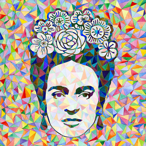 Triangulated Frida von Lana Korolievskaia, Druck kaufen auf Singulart