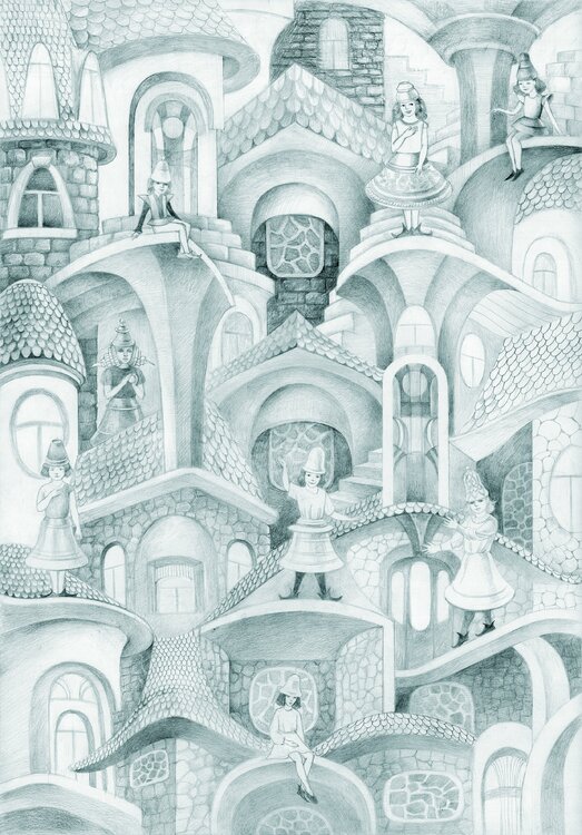 Inhabitants of Magic city Lana Korolievskaia
