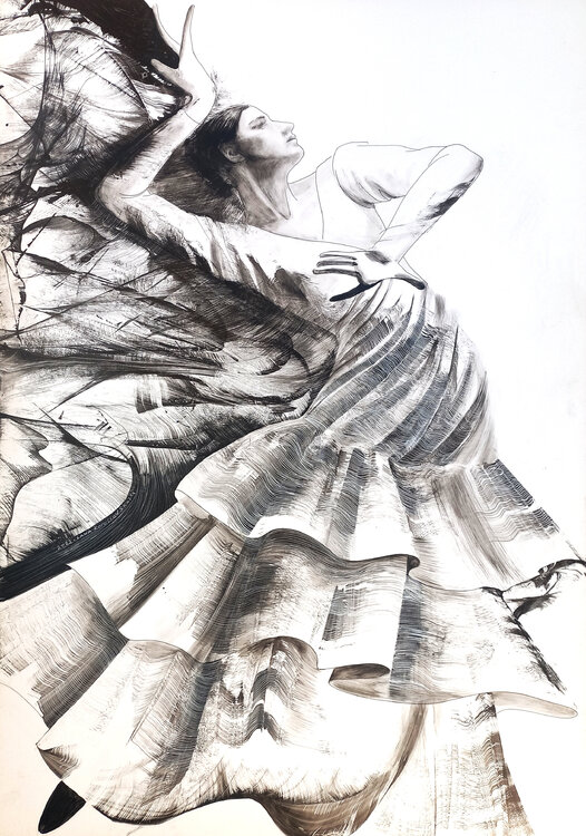 Spanish dance Lana Korolievskaia