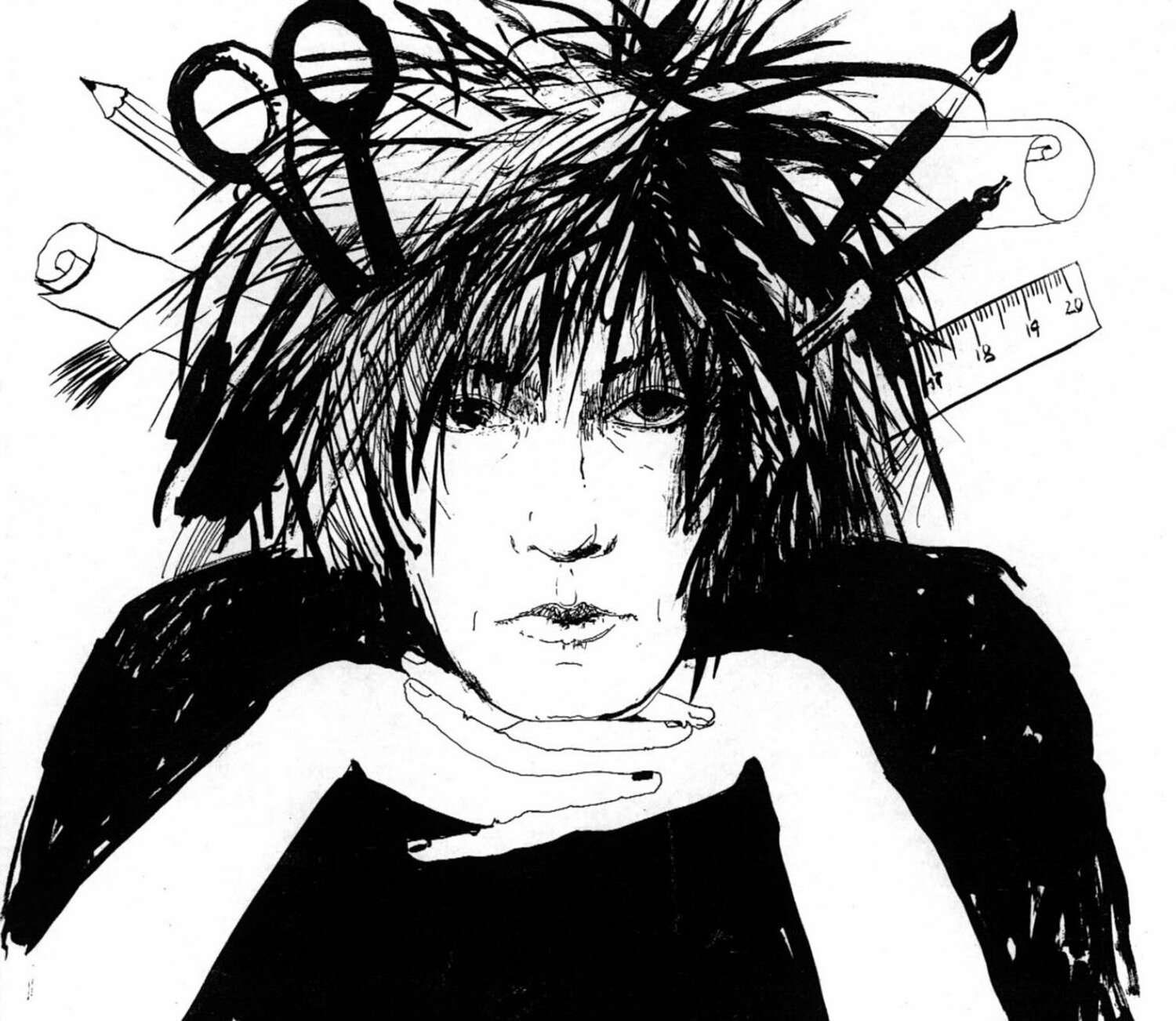 Self-portrait Lana Korolievskaia