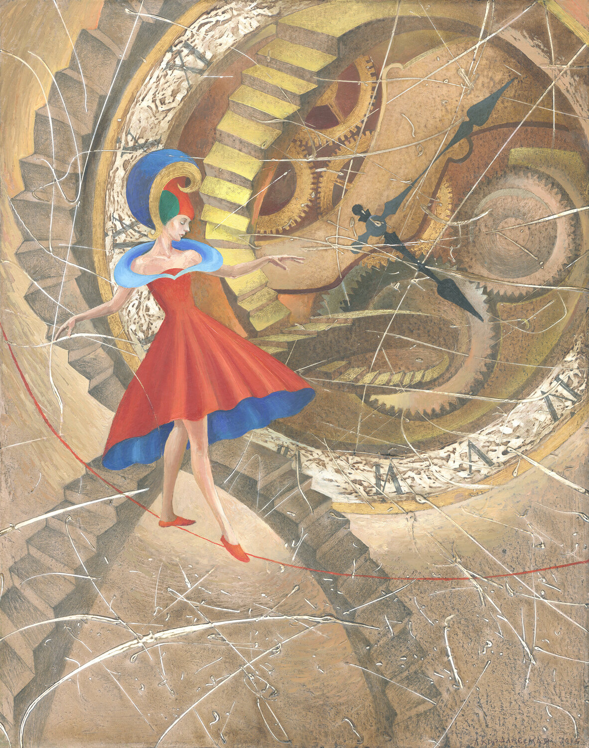 Red thread Lana Korolievskaia