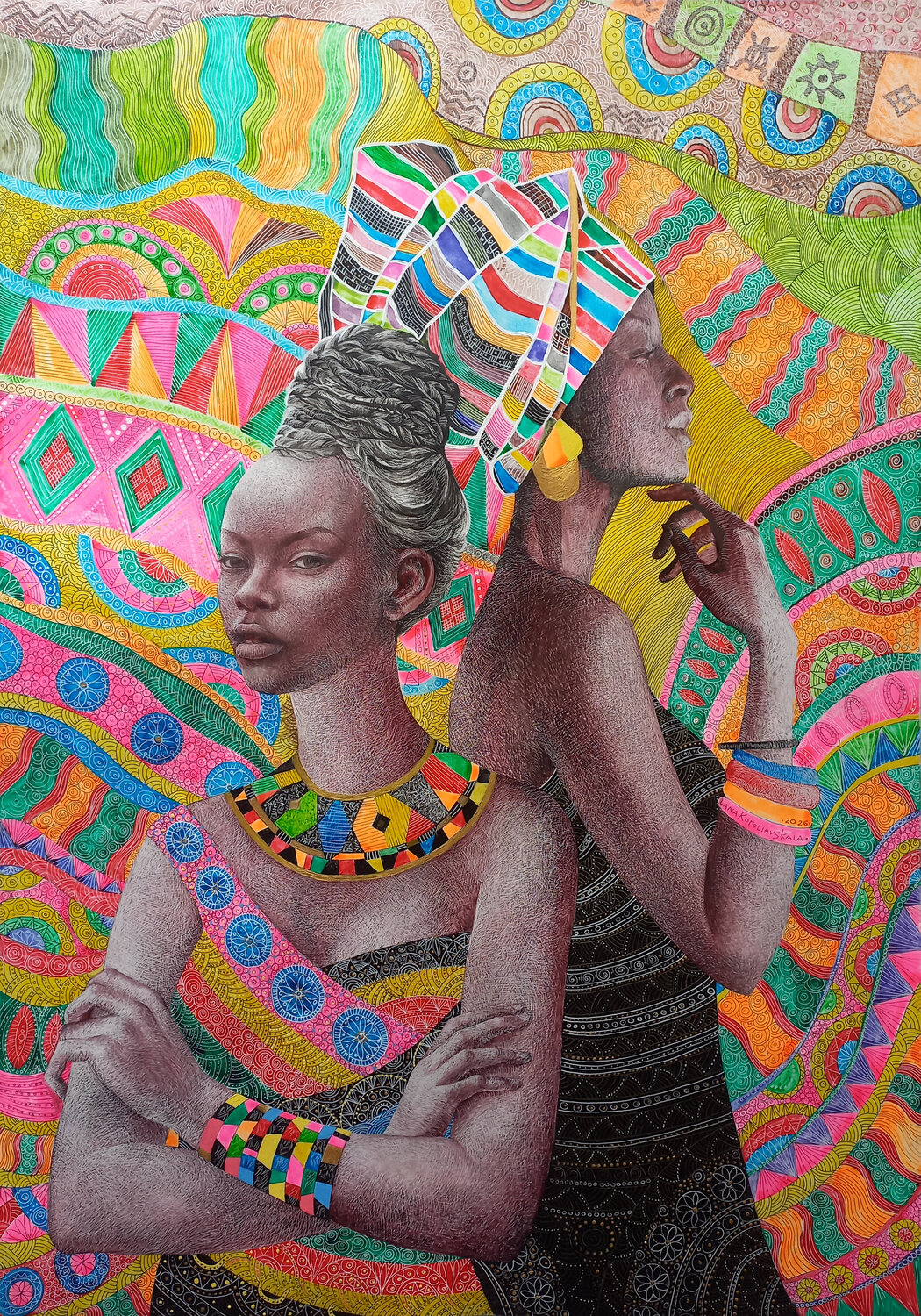 Daughters of the Sun Lana Korolievskaia Zeichnungen zu verkaufen