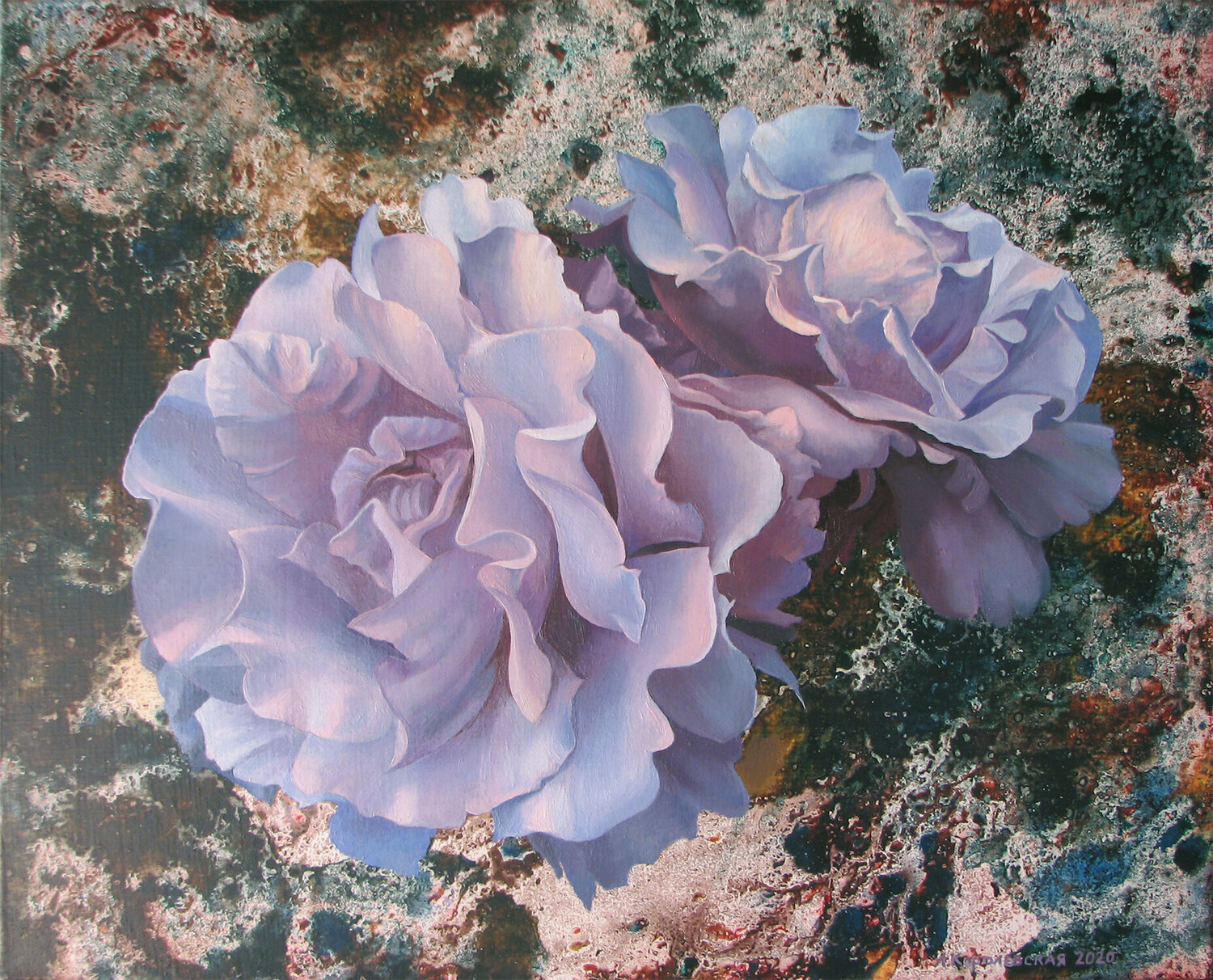Blue roses Lana Korolievskaia