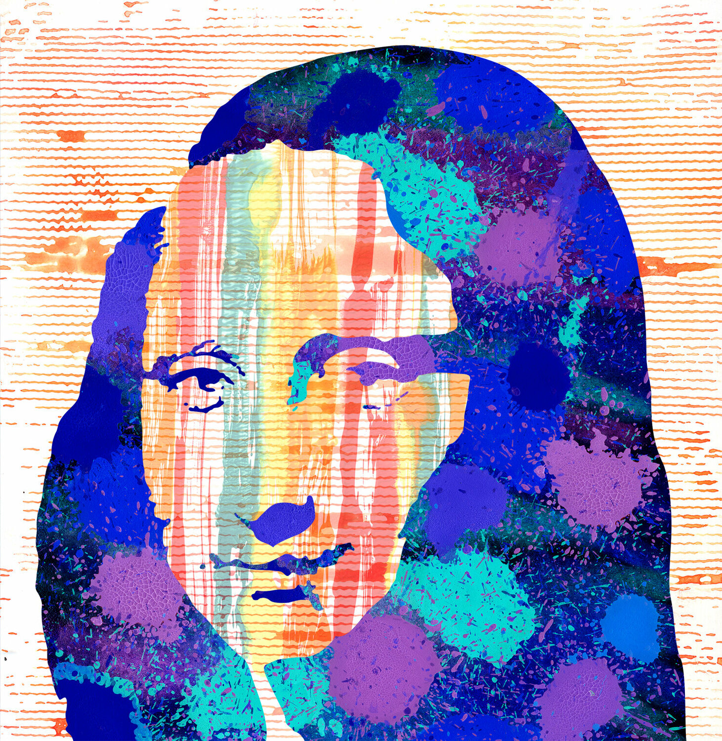 Avant-garde La Gioconda Lana Korolievskaia Stampa in vendita