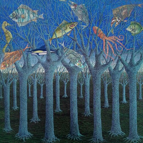 MONDO FANTASTICO van Antonio Presti, Schilderij te koop op Singulart