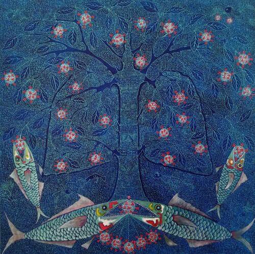 ALBERO COVID van Antonio Presti, Schilderij te koop op Singulart