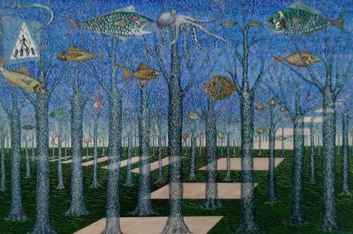 RINASCITA van Antonio Presti, Schilderij te koop op Singulart