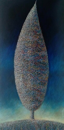 CIPRESSO van Antonio Presti, Schilderij te koop op Singulart