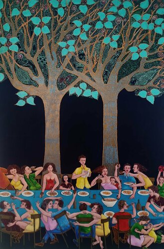 IL POETA de Antonio Presti, Pintura a la venta en Singulart