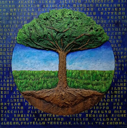 Grande albero van Antonio Presti, Schilderij te koop op Singulart