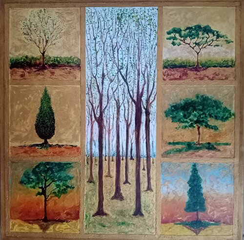 Alberi von Antonio Presti, Malerei kaufen auf Singulart