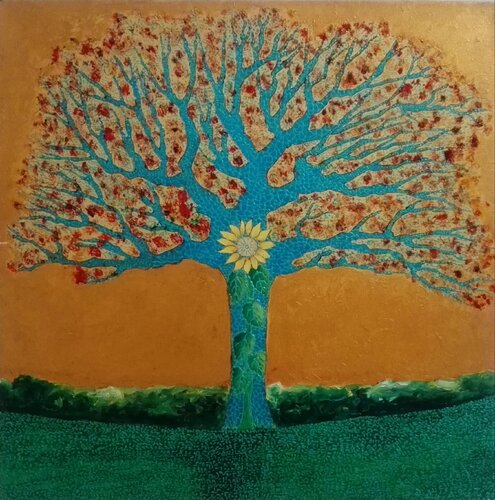Alberogirasole von Antonio Presti, Malerei kaufen auf Singulart