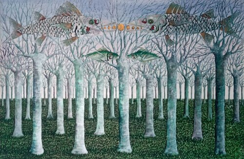 Incontri van Antonio Presti, Schilderij te koop op Singulart