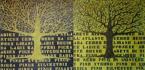 Due alberi von Antonio Presti, Malerei kaufen auf Singulart