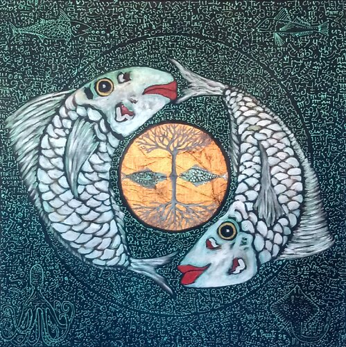 Cerchio cosmico di Antonio Presti, Pittura in vendita su Singulart